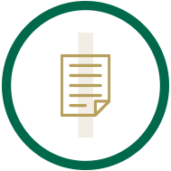 1 and piece of paper icon